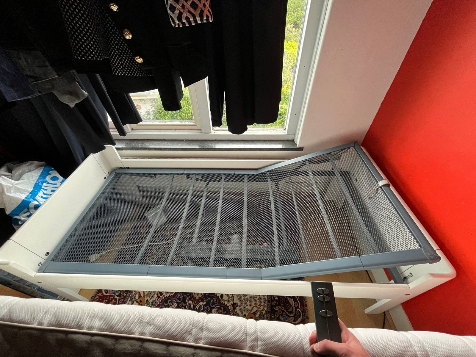 Elektrisch verstelbaar Auping bed – 1 persoons, Huis en Inrichting, Ophalen, Verstelbaar, 90 cm, Eenpersoons