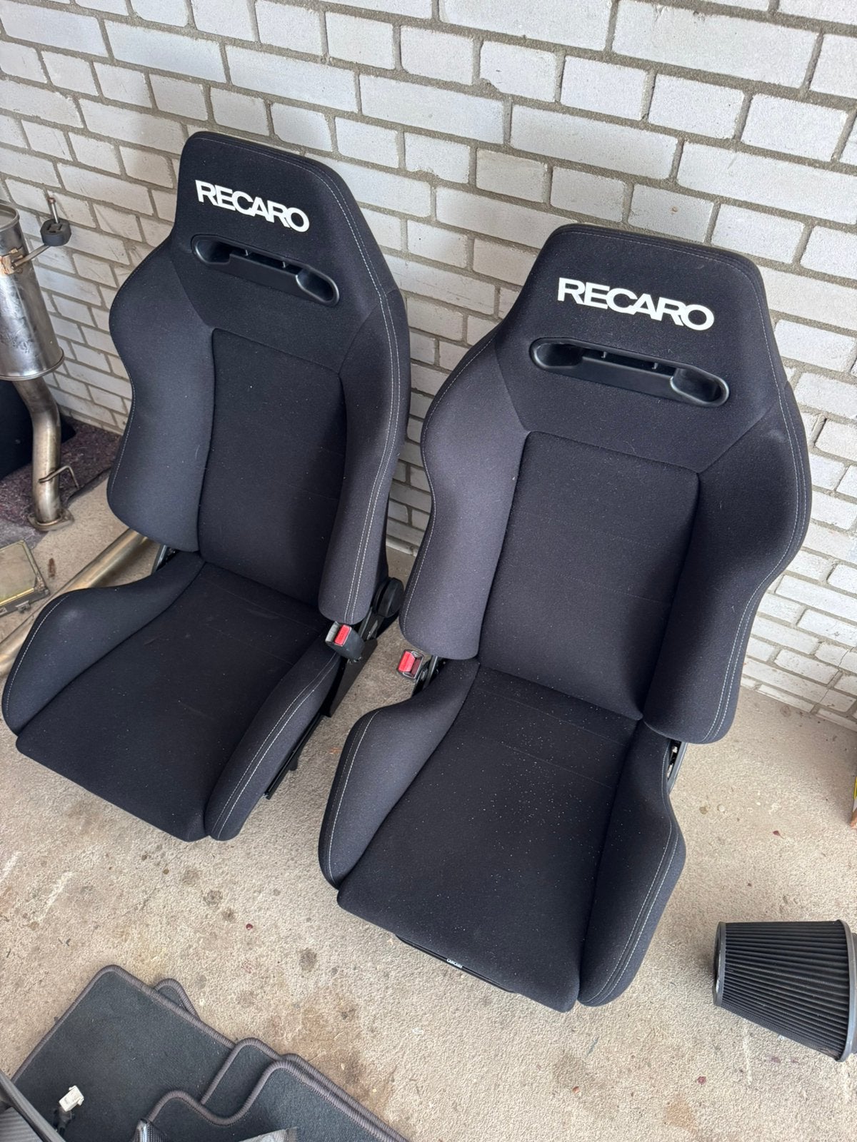 Recaro SR5 + Recaro rails, Auto-onderdelen, Interieur en Bekleding, Ophalen, Nieuw