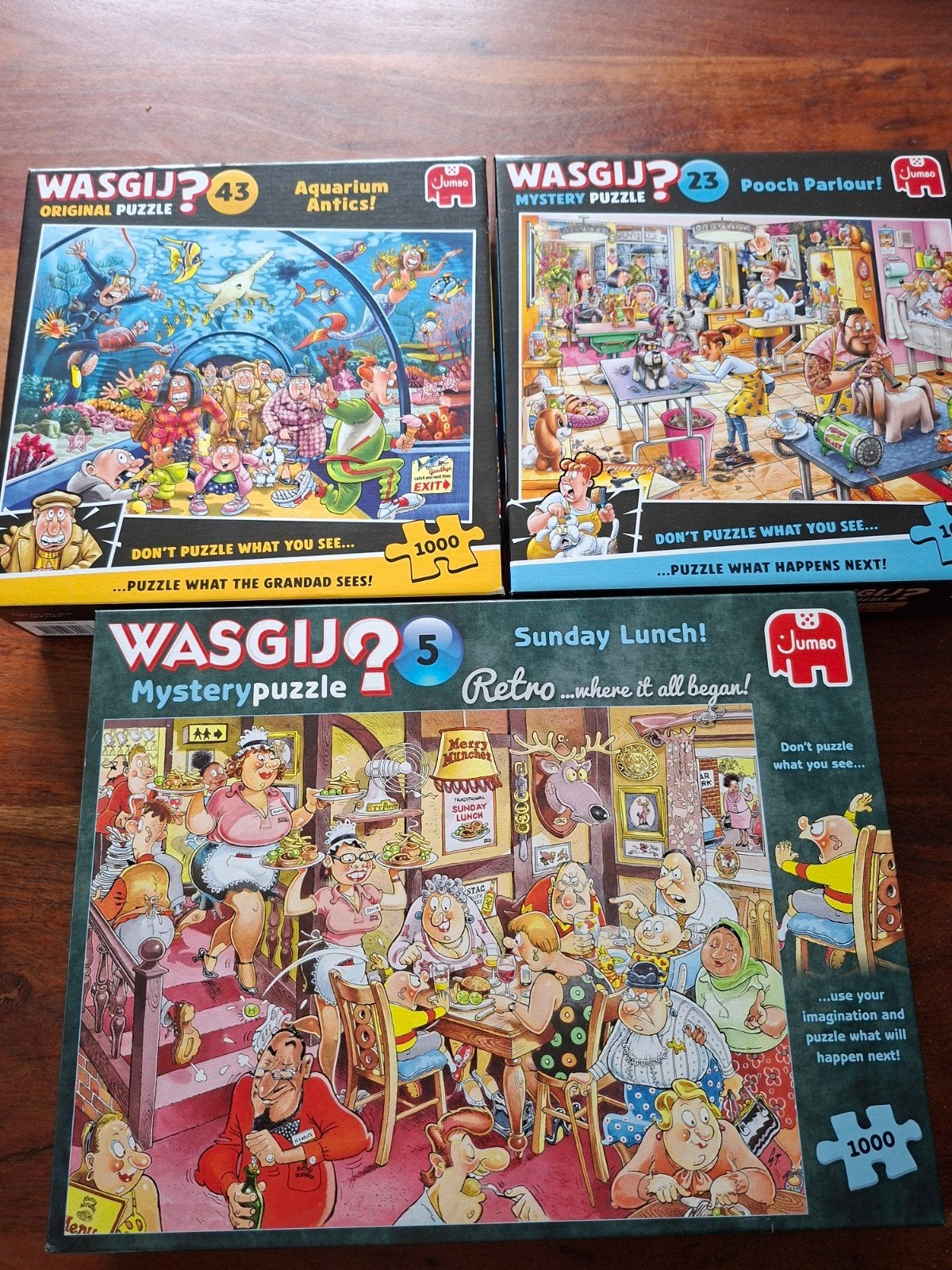 Wasgij Puzzels - Diverse Edities (per stuk), Ophalen of Verzenden, Meer dan 50 stukjes, Gebruikt