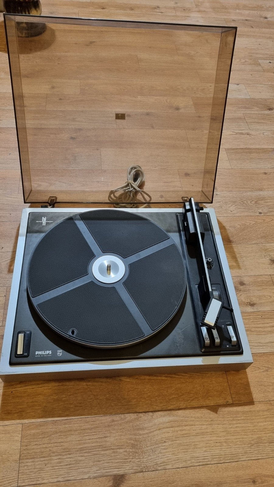 Philips Automatic 418 Platenspeler, Philips, Gebruikt, Automatisch, Ophalen of Verzenden