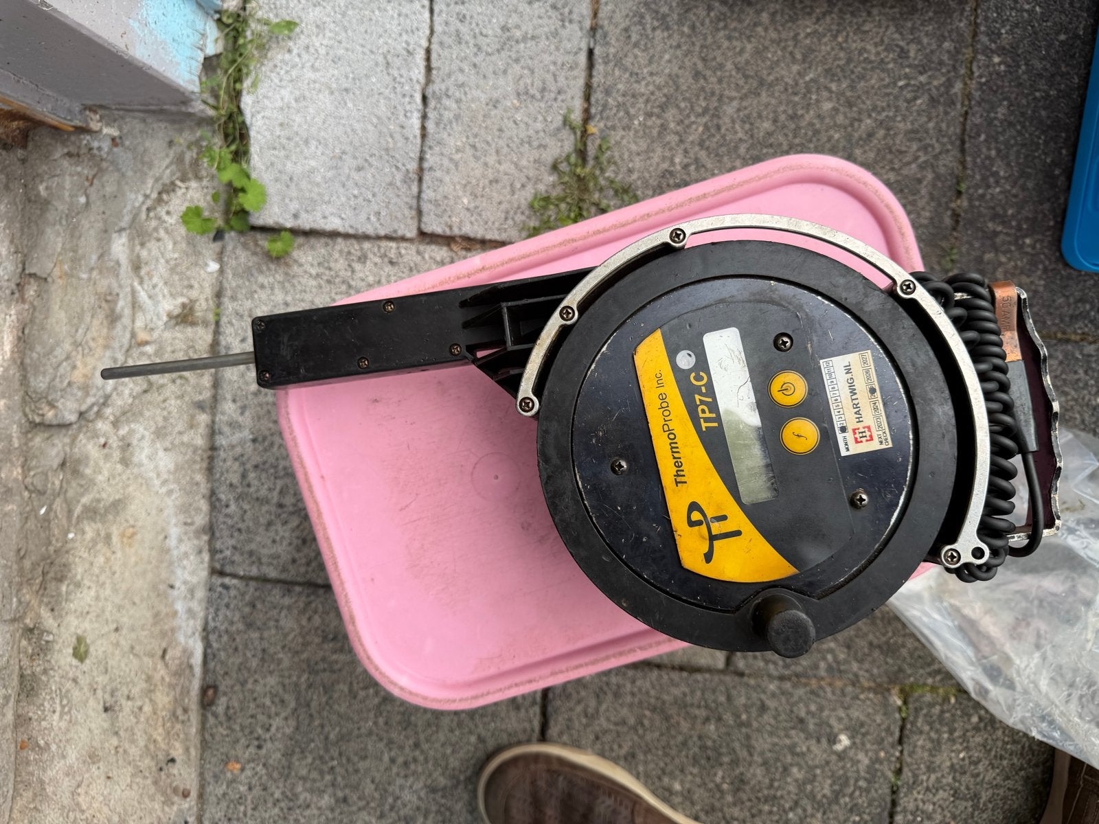ThermoProbe TP7-C Temperatuurmeter - Werkt naar behoren, Ophalen of Verzenden, Gebruikt, Temperatuur