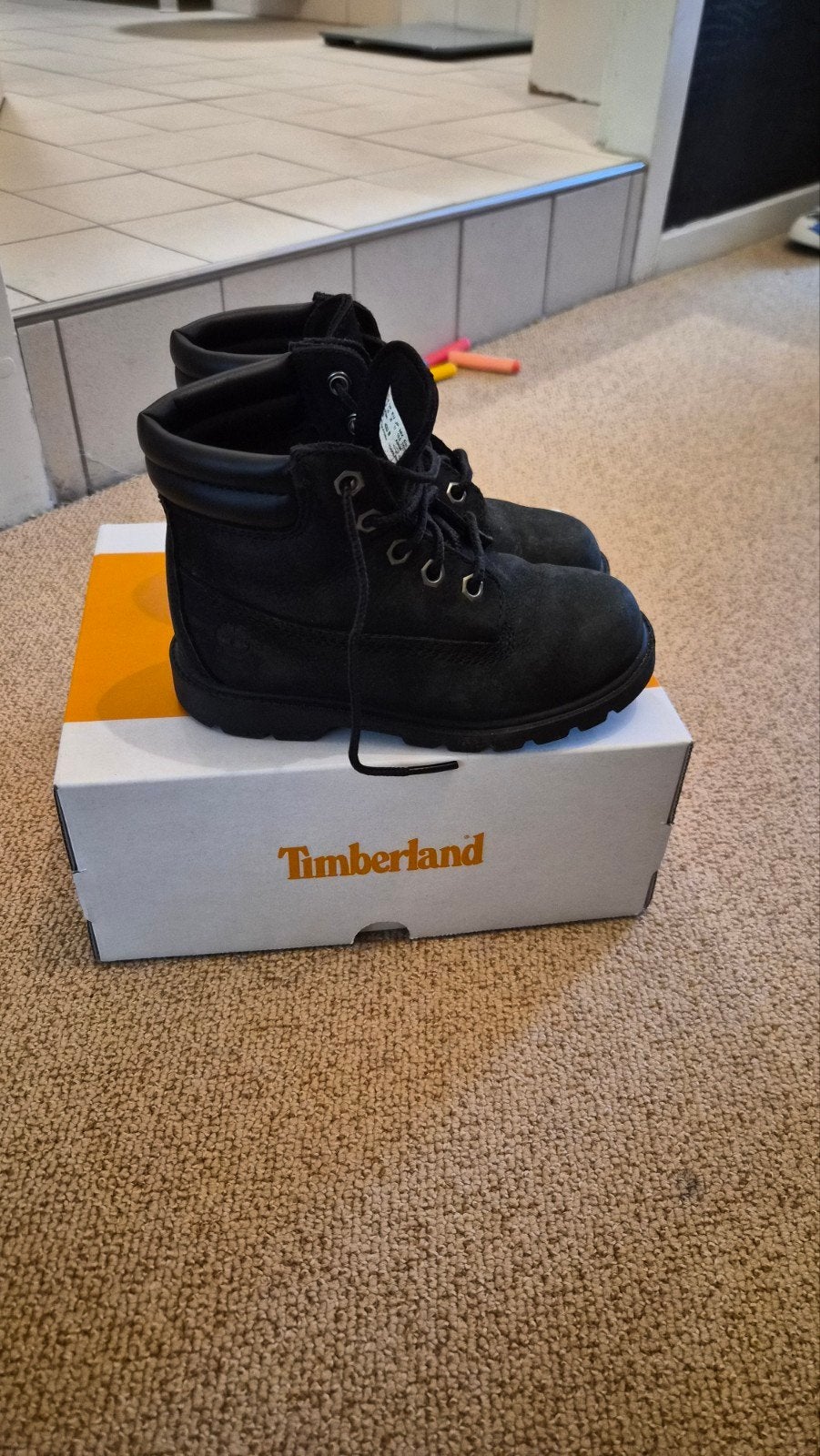 Timberland boots maat 28, zo goed als nieuw, in doos, Timberland, Jongen of Meisje, Schoenen, Ophalen of Verzenden