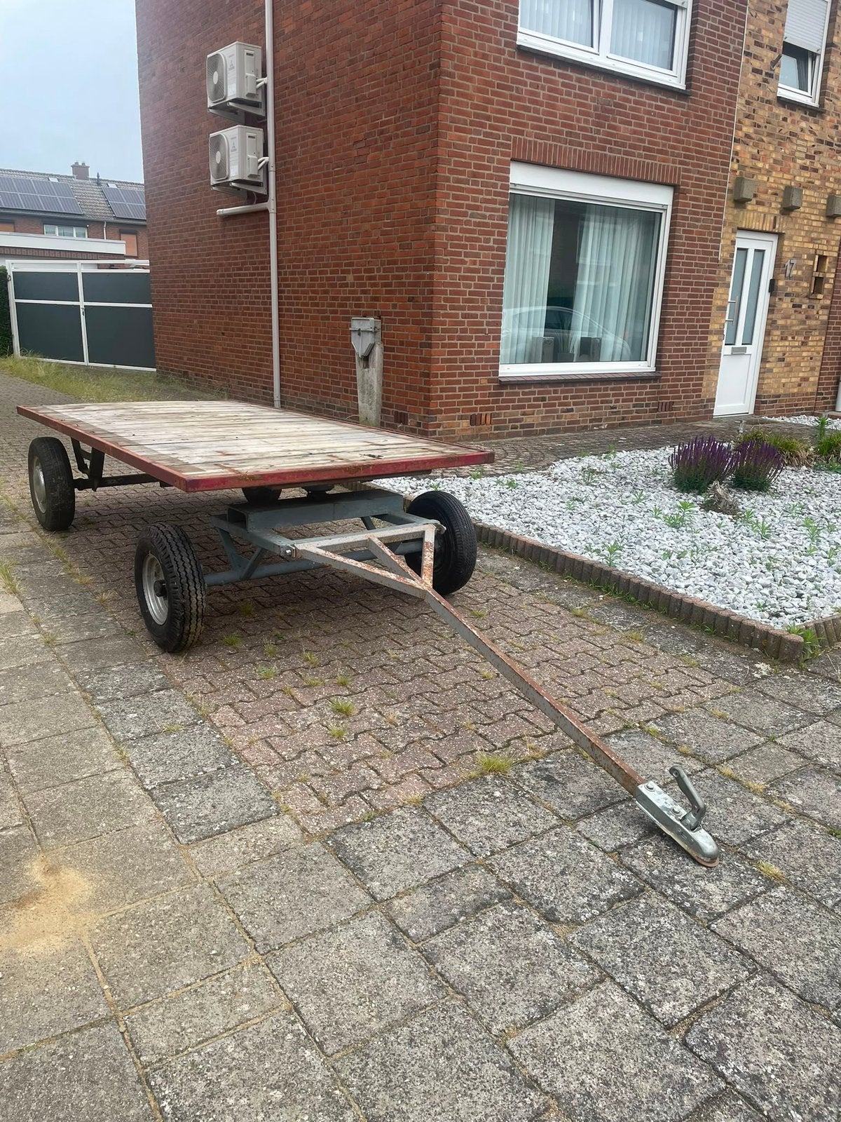 Stevige platte kar voor diverse doeleinden, Ophalen of Verzenden, Gebruikt