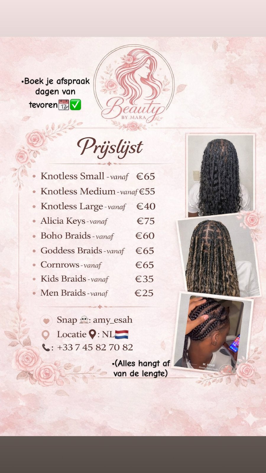 Mara's Beauty Lounge🇳🇱, Ophalen, Nieuw