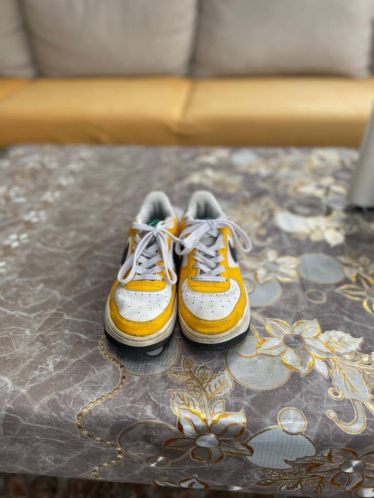 Oranje groen nike air force, Ophalen, Gebruikt, Jongen, Schoenen