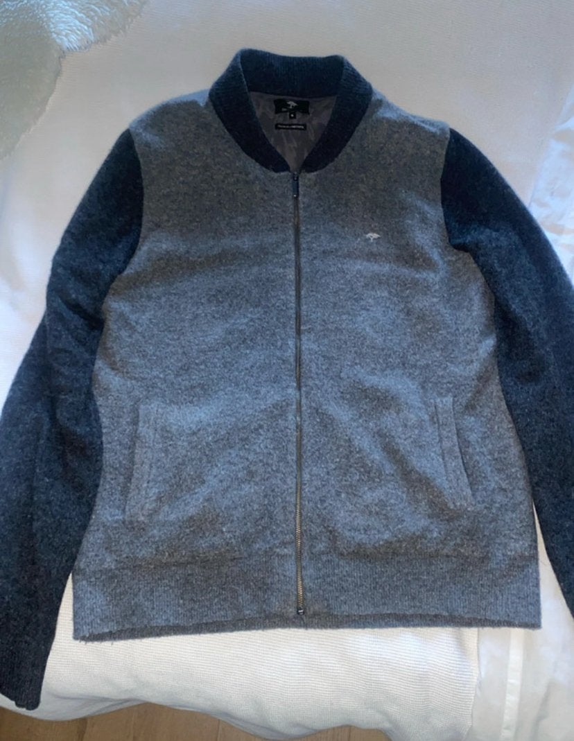 Fynch Hatton jas, Ophalen of Verzenden, Zo goed als nieuw, Maat 48/50 (M), Grijs