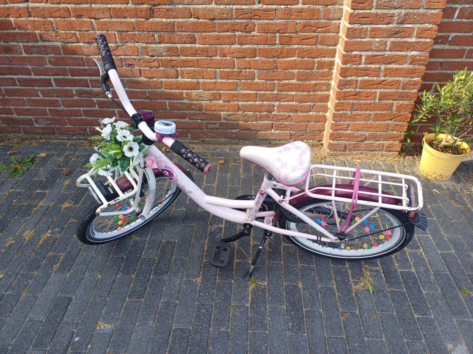 Meisjesfiets 19inch, Ophalen, Gebruikt, 20 inch
