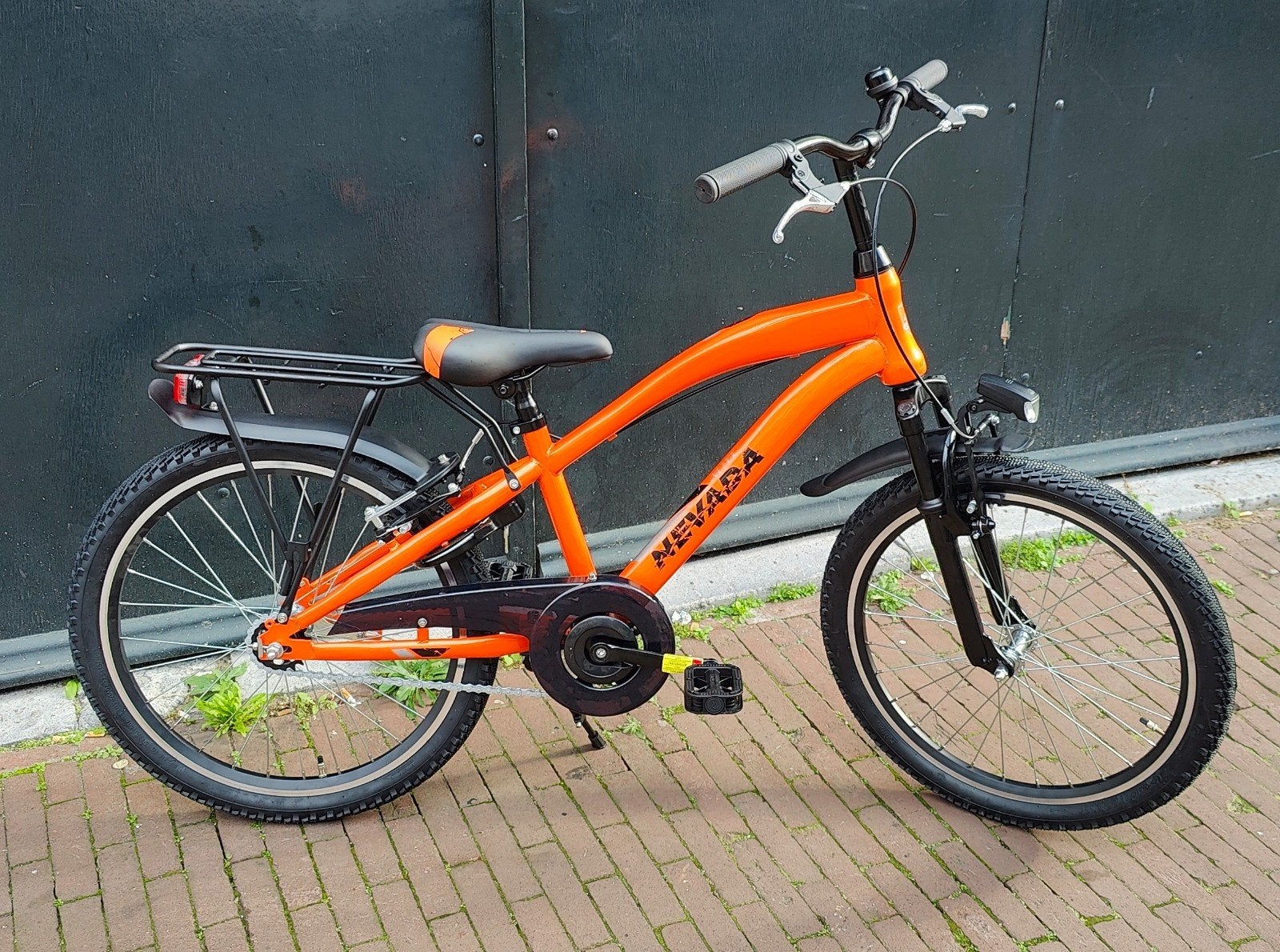Altec Nevada 22 inch nieuwe kinderfiets - Oranje, Velgrem, Onbekend, Nieuw, Minder dan 49 cm