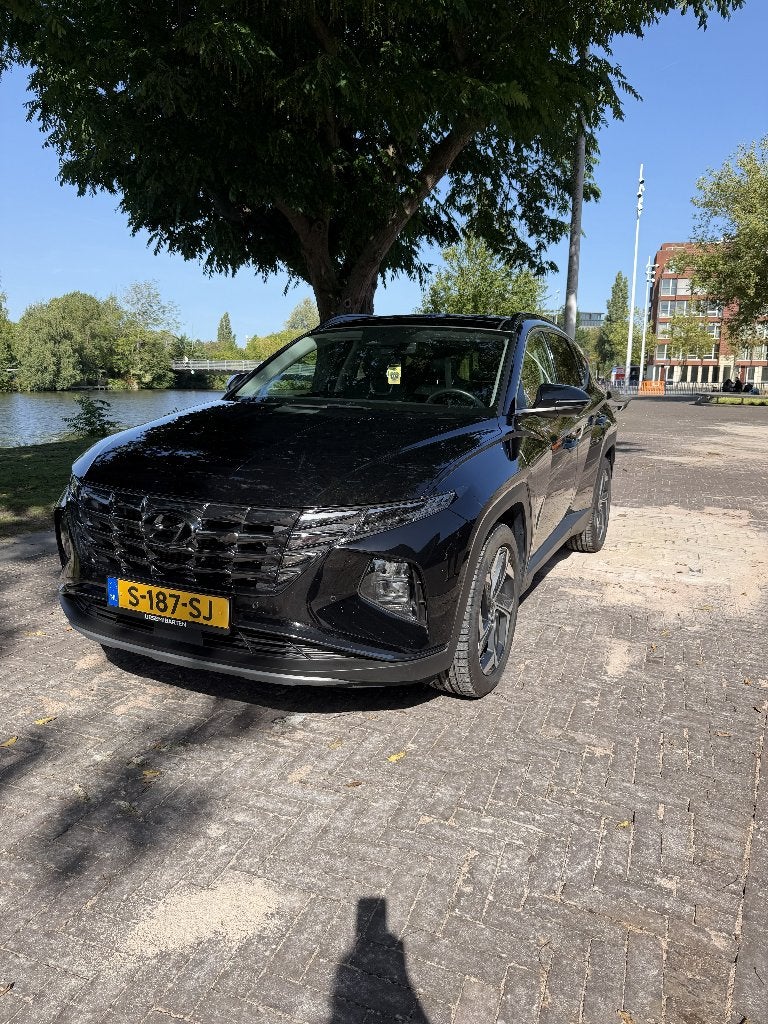 Hyundai Tucson 1.6 T-gdi HEV 230pk Aut. 2023 Zwart, Zwart, 4 cilinders, 1650 kg, Zwart