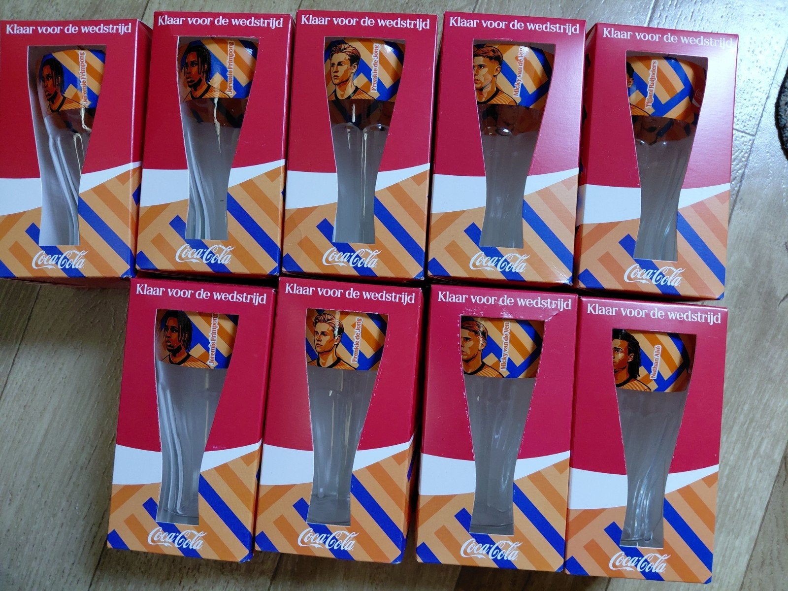 Coca-Cola Oranje WK Glazen Nieuw, Verzamelen, Ophalen, Nieuw