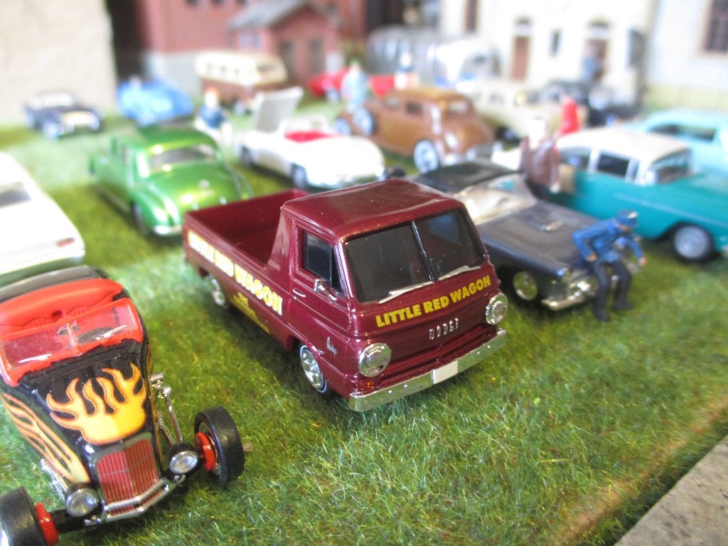 Dodge A100 Pick-Up Little Red Wagon - Brekina, Ophalen of Verzenden, Nieuw, Bus of Vrachtwagen, Brekina