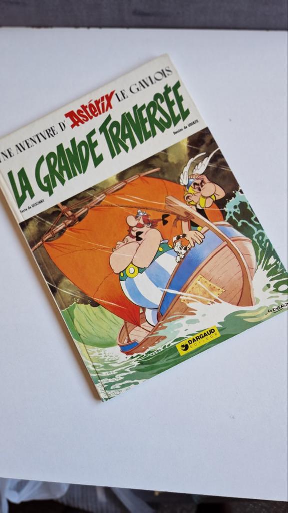 Asterix: La Grande Traversée (Frans, 1975), Boeken, Stripboeken, Eén stripboek, Ophalen of Verzenden, Gelezen, René Goscinny en Albert Uderzo