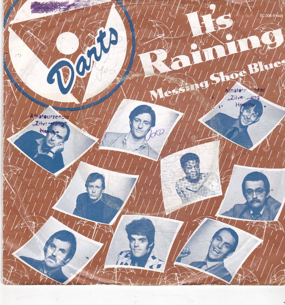 7" Single The Darts - It's raining, Ophalen of Verzenden, Gebruikt, 7 inch, Pop