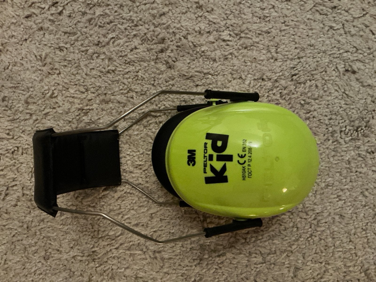 3M Peltor Kid Gehoorbeschermers - Neon Geel, Ophalen of Verzenden, Zo goed als nieuw