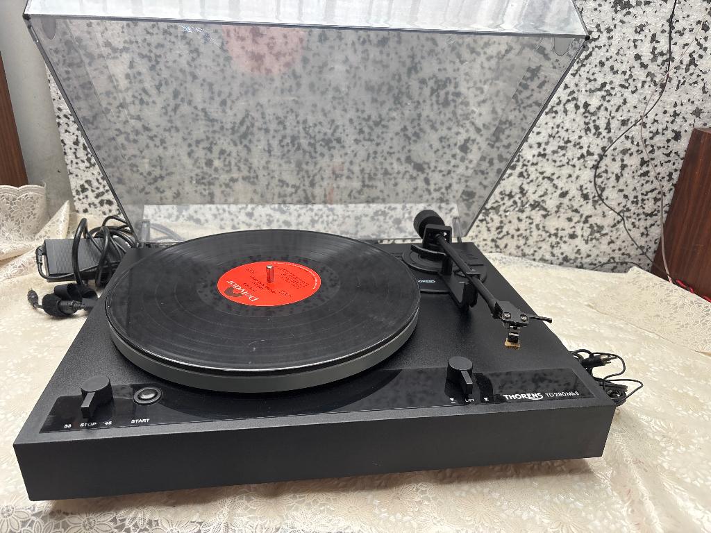 THORENS TD 280 MKII, Ophalen of Verzenden, Gebruikt, Platenspeler, Thorens
