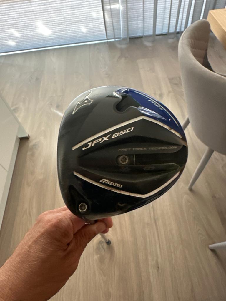Mizuno JPX 850 Driver - Blauw, Ophalen of Verzenden, Gebruikt, Club, Mizuno