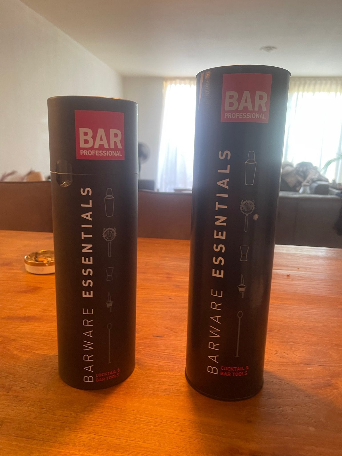 Barware Essentials Cocktail & Bar Tools Set, Ophalen, Overige typen, Nieuw, Zwart