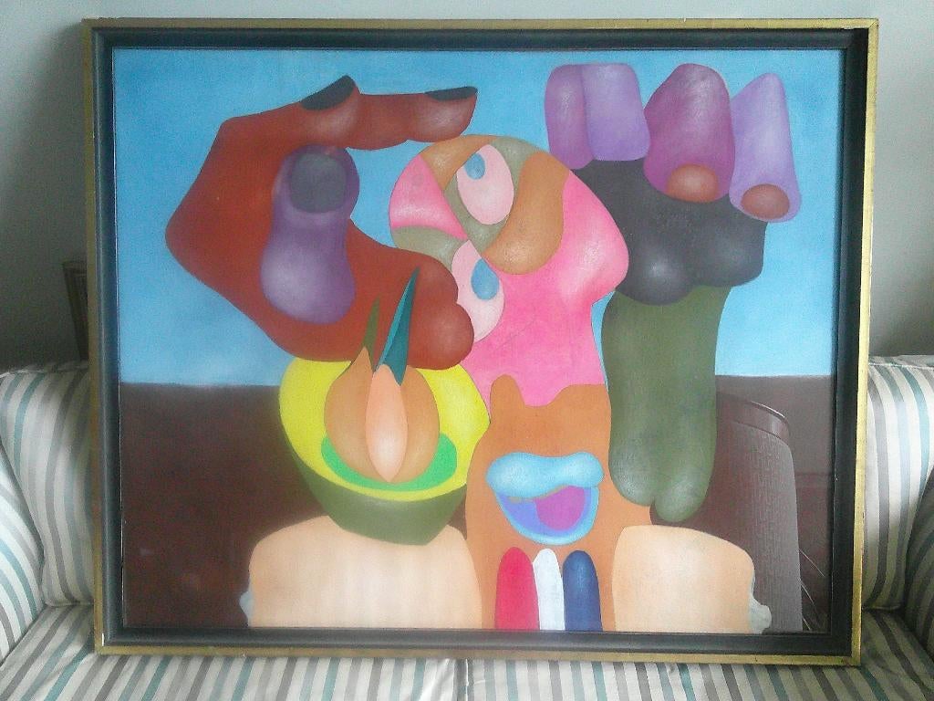 GROOT) - Figuratief ca.1970 - Leo Dooper 1934-2012, Ophalen