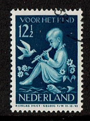 Nederland NVPH 317 gestempeld, Verzenden, T/m 1940, Gestempeld