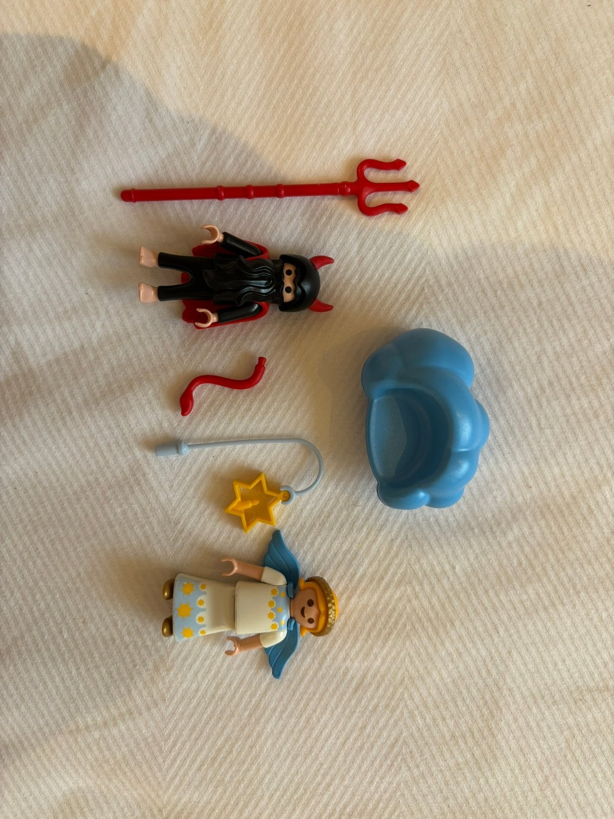 Playmobil set 5411: Engel en duivel, Kinderen en Baby's, Speelgoed | Playmobil, Ophalen of Verzenden, Zo goed als nieuw, Complete set