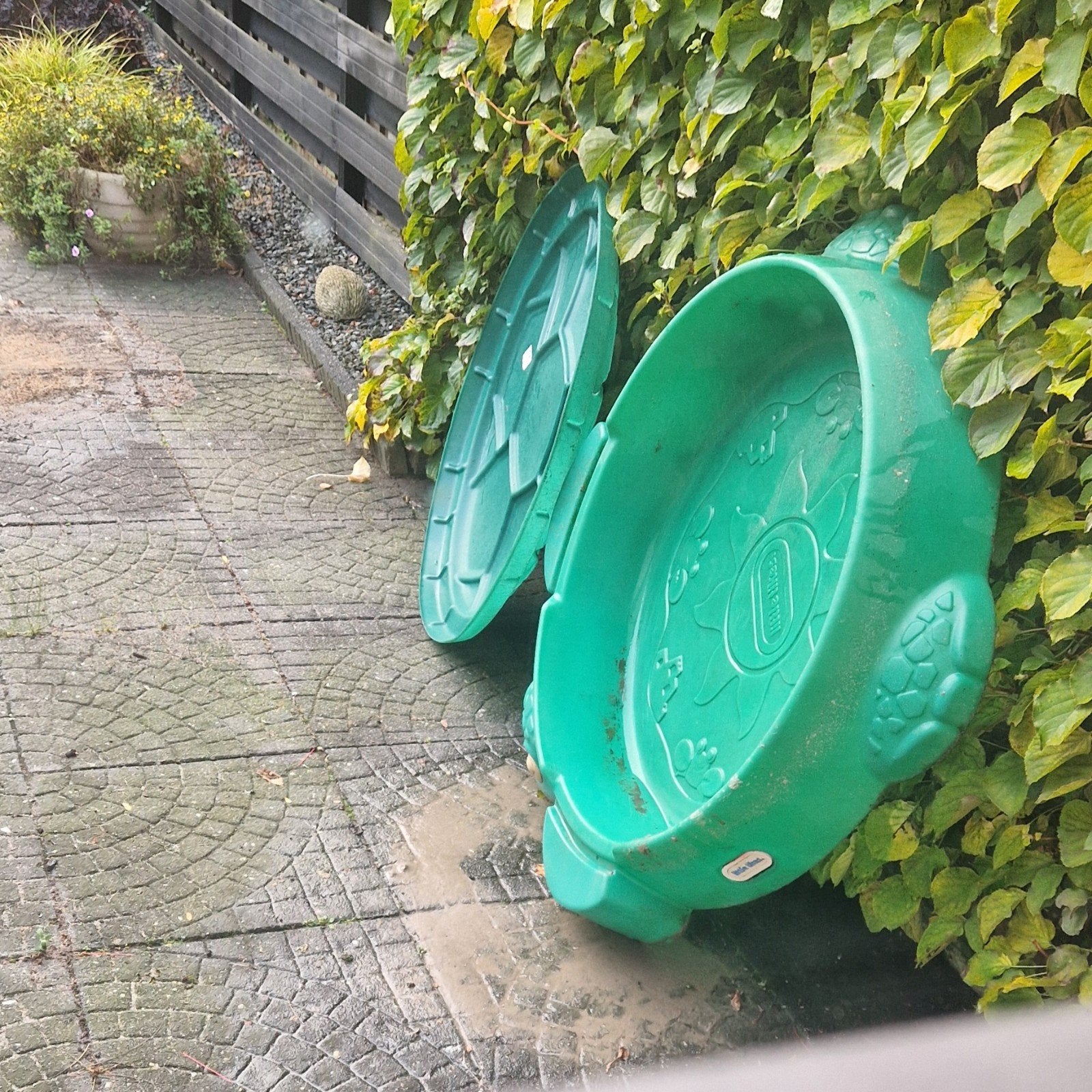 Little Tikes Schildpad Zandbak met Deksel, Kinderen en Baby's, Ophalen, Gebruikt