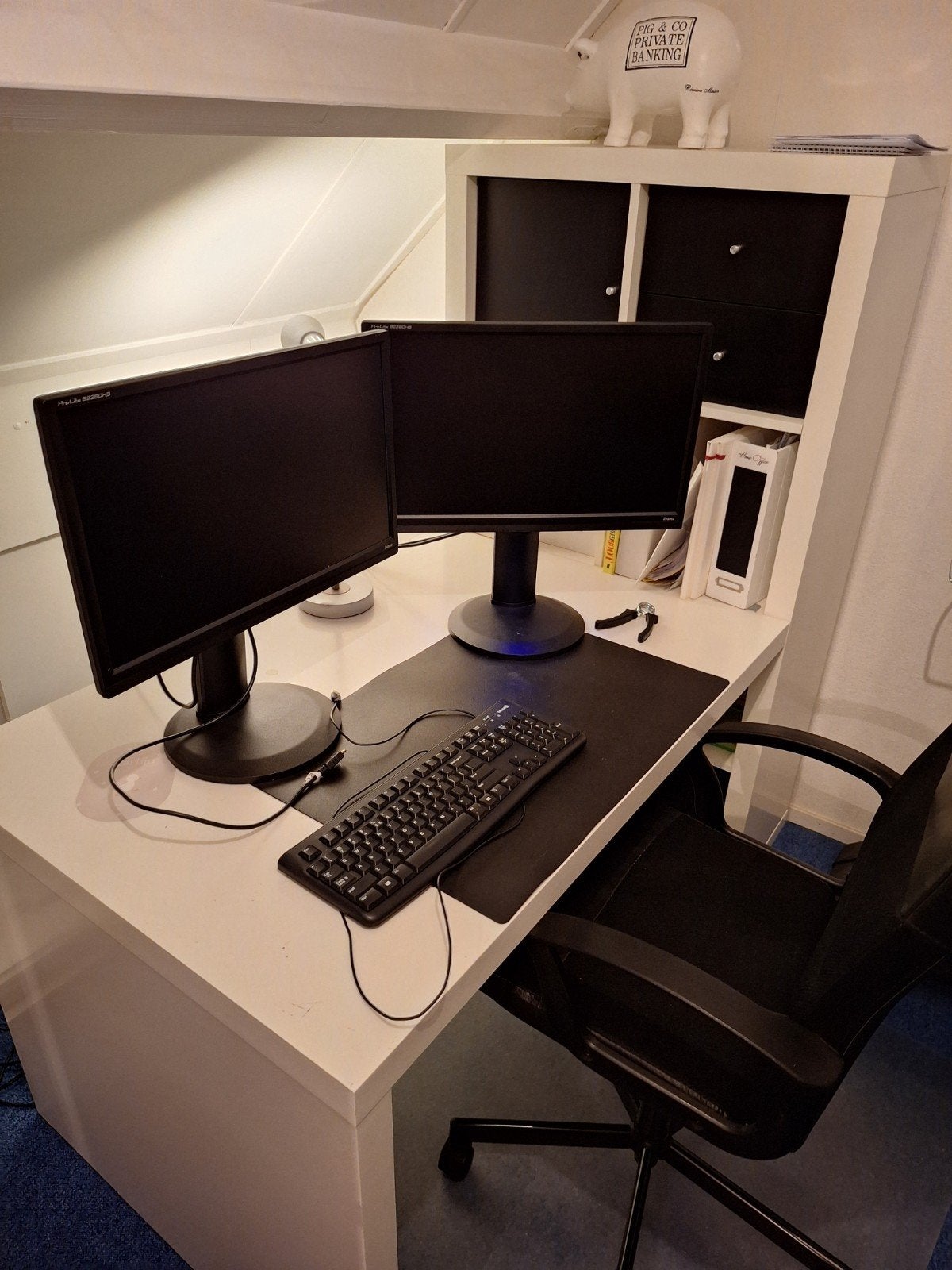 IKEA KALLAX Kast met Bureau en Lades/Deuren, Ophalen, Zo goed als nieuw