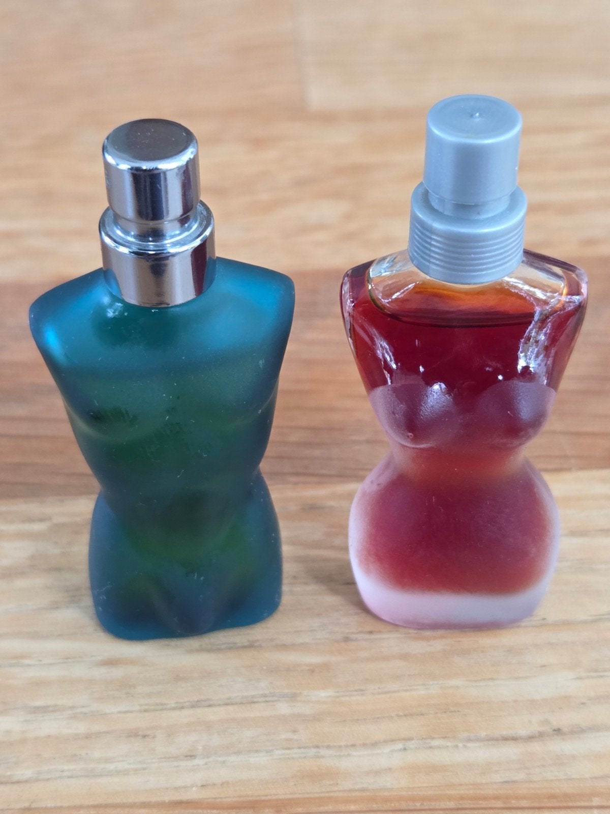 Vintage Jean Paul Gaultier parfum miniatuur set, origineel, Ophalen of Verzenden, Zo goed als nieuw