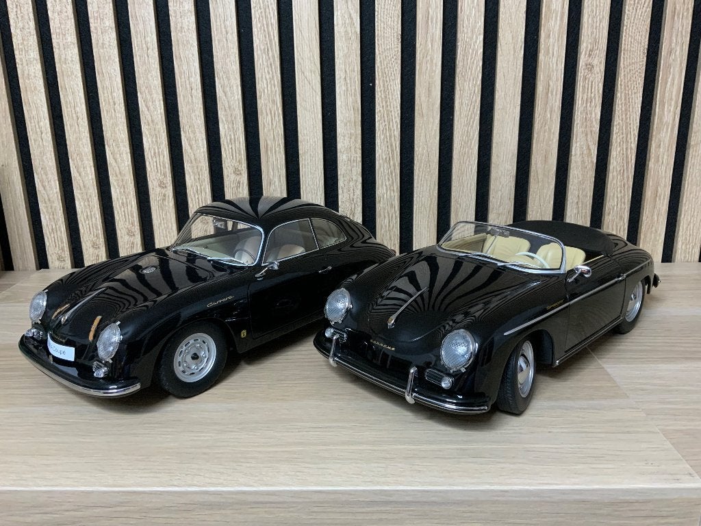 Prachtige 356 set, coupé en speedster… Op schaal 1:12, Ophalen of Verzenden, Nieuw, 1:9 t/m 1:12, Auto