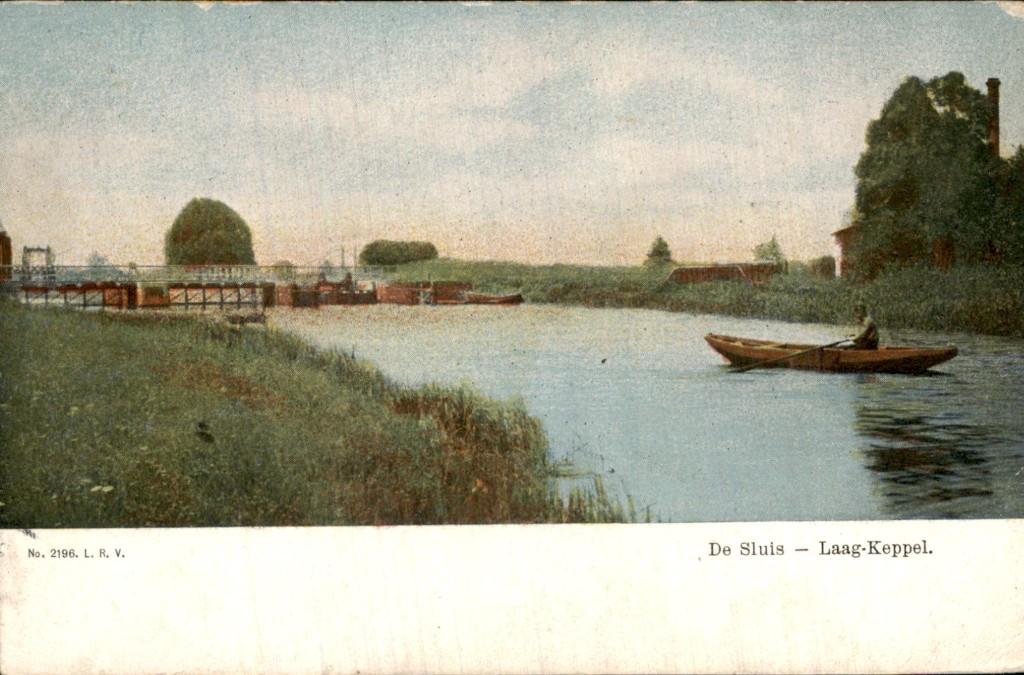 Laag-Keppel - De Sluis - Ansicht, Ophalen of Verzenden, Voor 1920, Gelopen, Gelderland