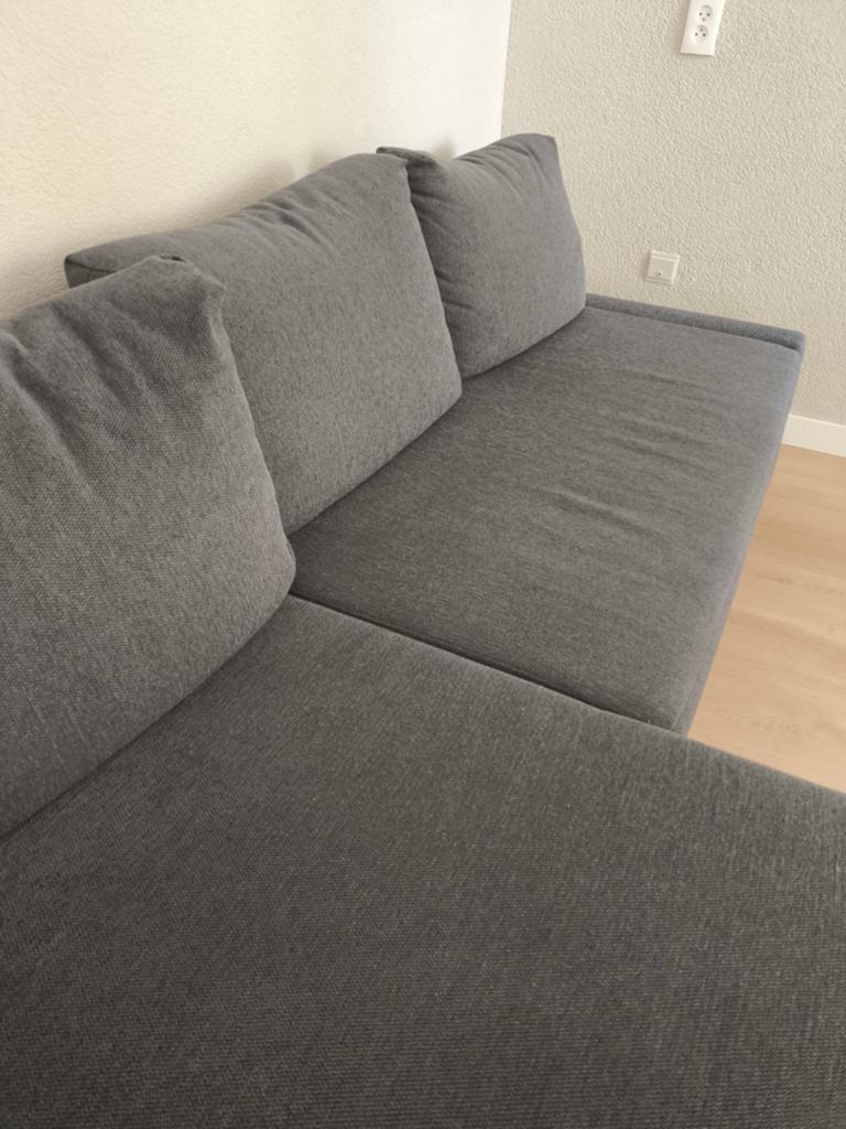 Ikea Friheten Hoekbank - slaapbank, Ophalen of Verzenden, Zo goed als nieuw, Vierpersoons of meer