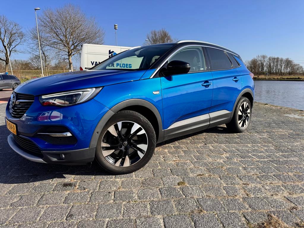Opel Grandland X 1.2 Turbo 130pk S&S 2018 Blauw, Voorwielaandrijving, 1199 cc, Blauw, Handgeschakeld
