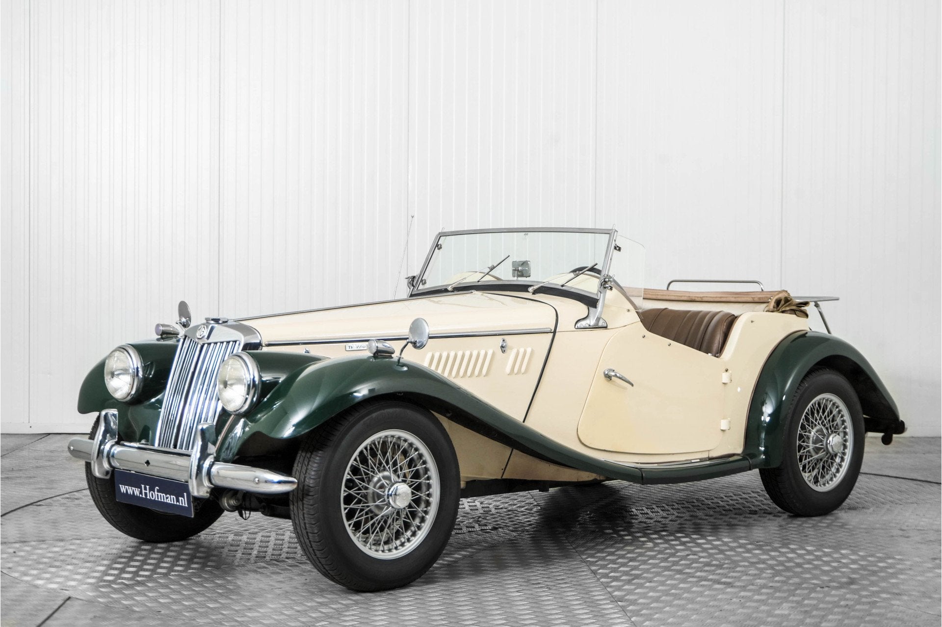 MG TF (bj 1954), Auto's, Gebruikt, 4 cilinders, Cabriolet, Beige