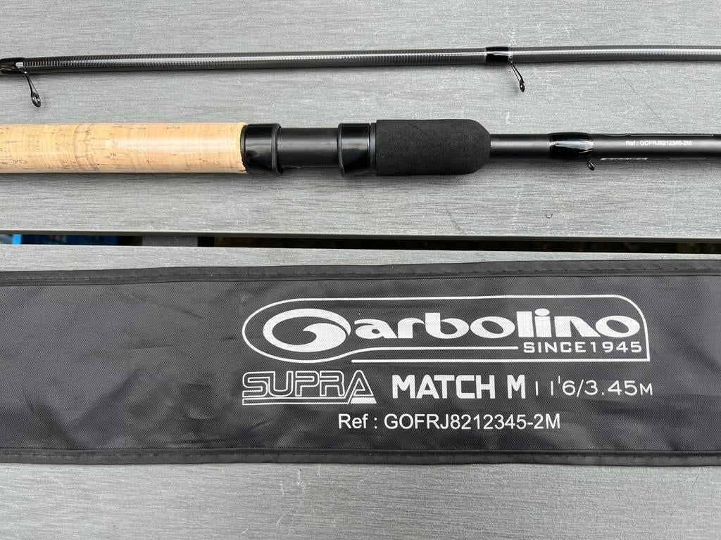 Nieuwe Garbolino Supra Match M 11.6/3.45 Mtr CW 20 gram, Ophalen of Verzenden, Zo goed als nieuw