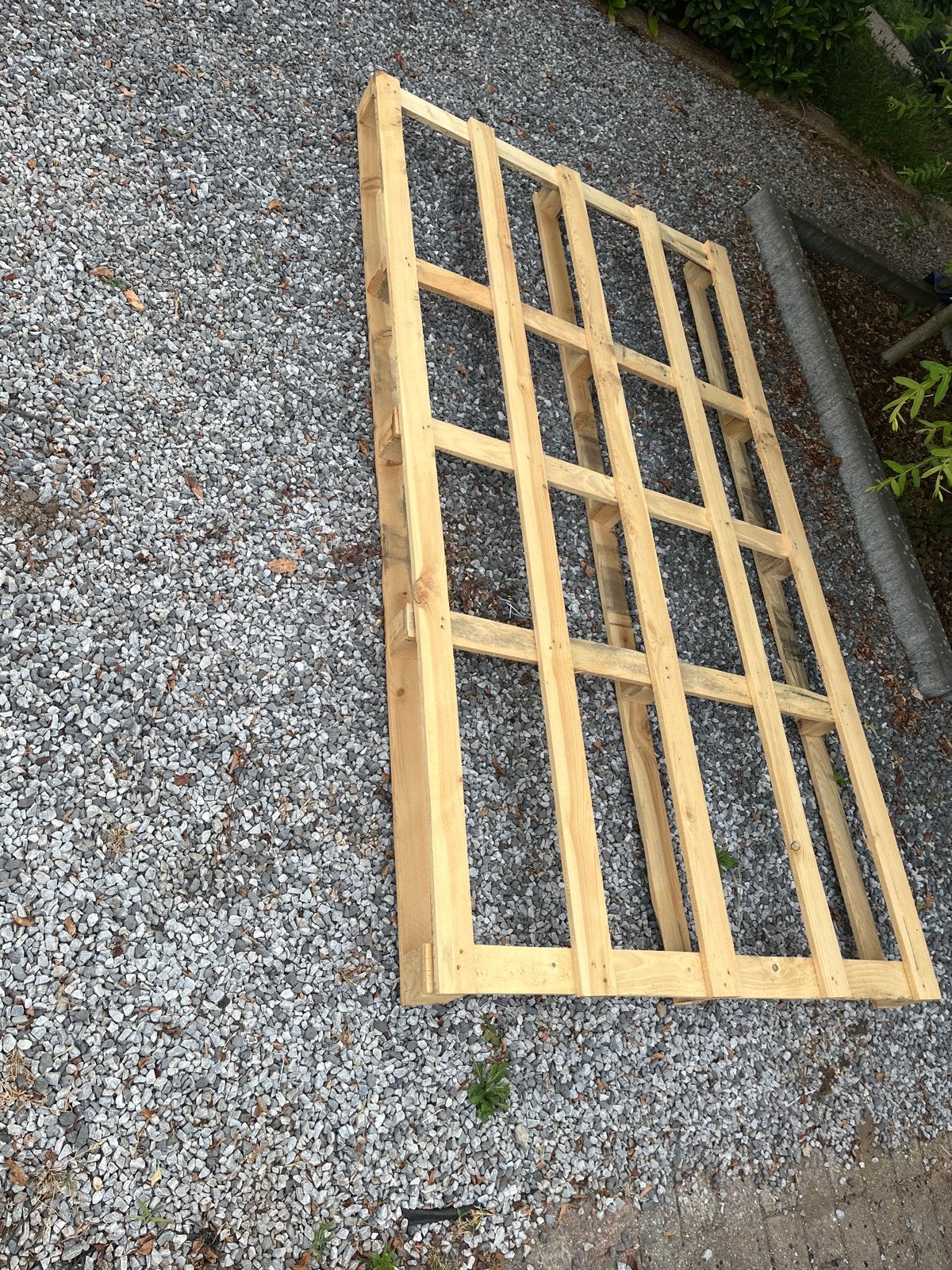 Houten Pallet gratis af te halen, Ophalen, Zo goed als nieuw, 200 tot 250 cm, 50 mm of meer