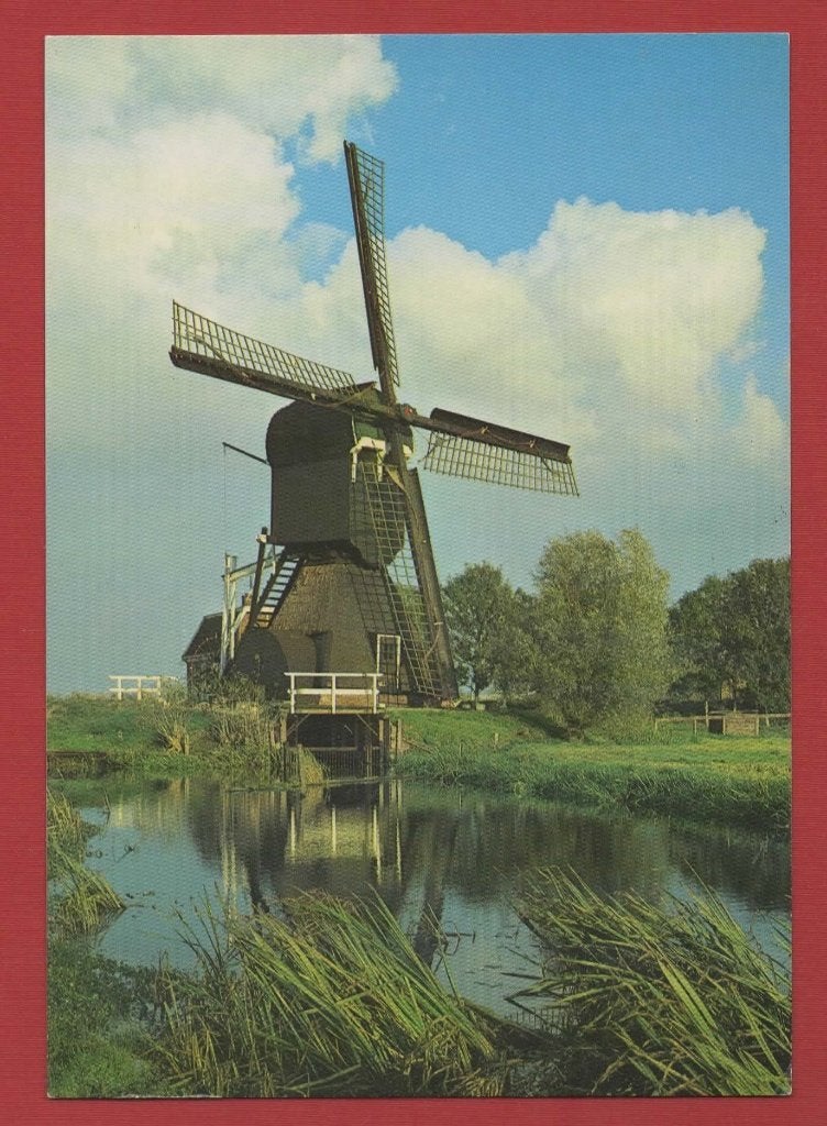 Noorden (Z.H.) - Wipmolen anno 1676 - jr. '81 - Ong -, Ophalen of Verzenden, 1980 tot heden, Ongelopen, Zuid-Holland