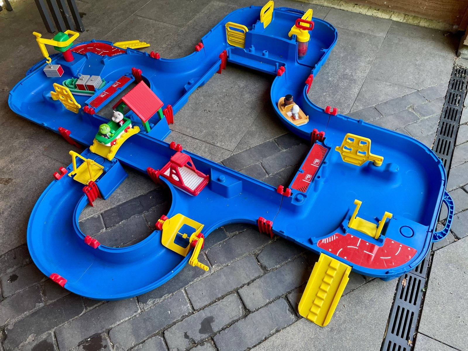AquaPlay AmphieWorld Waterbaan Set 1650 met Accessoires, Kinderen en Baby's, Ophalen, Gebruikt