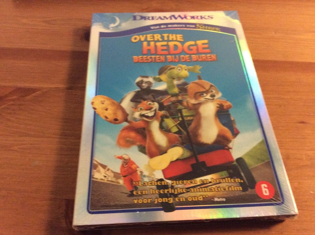 Over the hedge / beesten bij de buren. nieuw in folie, Cd's en Dvd's, Dvd's | Tekenfilms en Animatie, Tekenfilm, Amerikaans, Ophalen of Verzenden