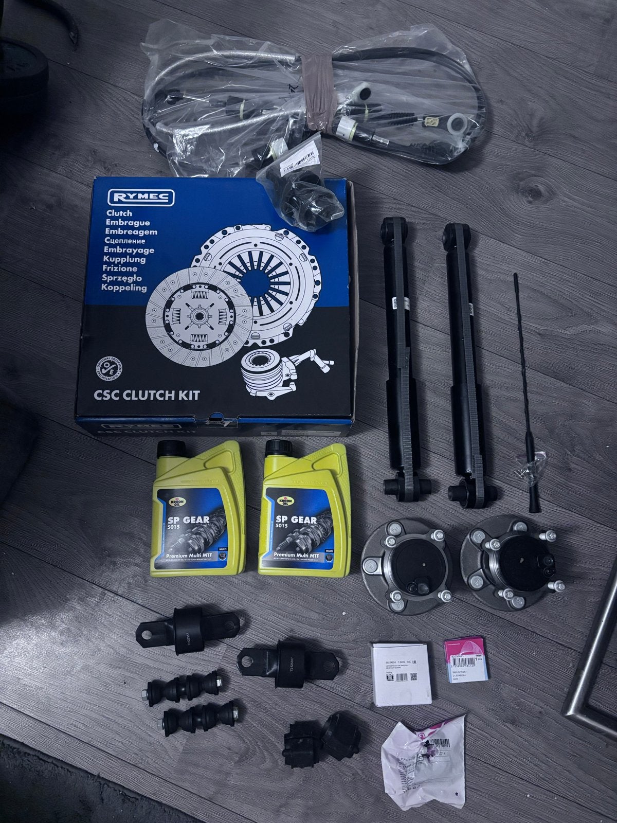 SET compleet druklager koppeling,olie €50 oa ford focus etc, Auto-onderdelen, Ophalen of Verzenden, Nieuw, Universele onderdelen
