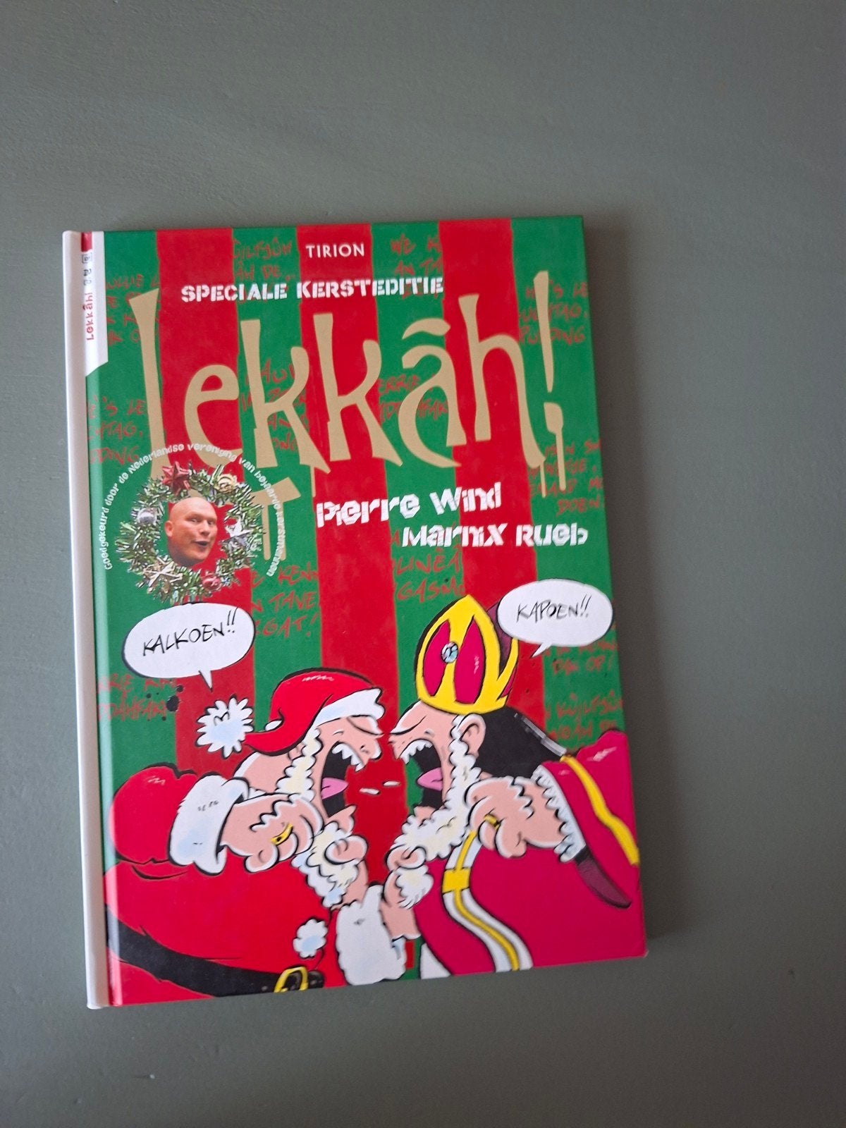 Lekkah! Speciale Kersteditie - Pierre Wind & Marnix Rueb, Ophalen of Verzenden, Zo goed als nieuw, Pierre Wind, Marnix Rueb, Cartoons