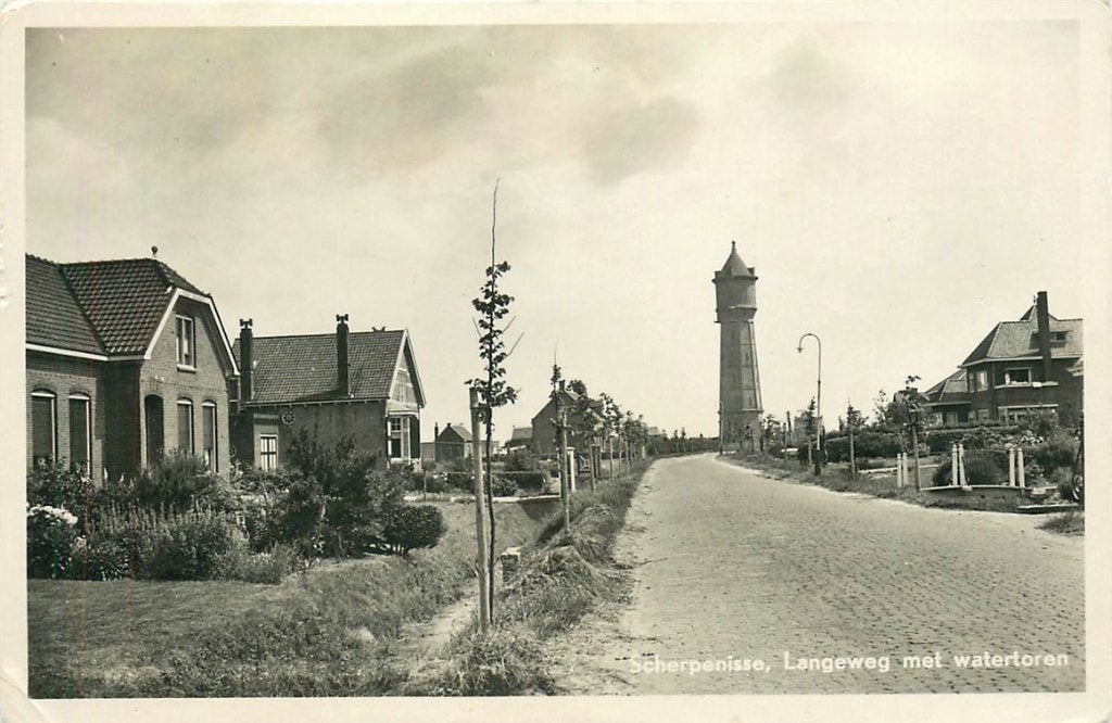 378-341-033 Scherpenisse Langeweg, Verzenden, Voor 1920, Zeeland