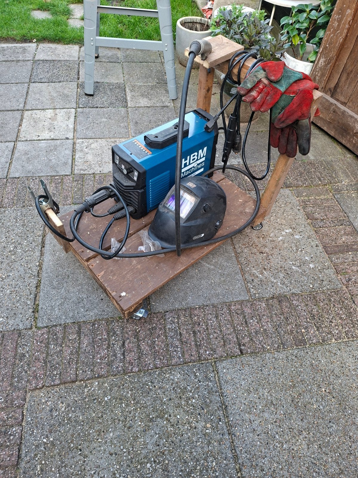 hbm mig mag lasapartaat, Ophalen, Nieuw, 150 tot 250 ampère, Co2