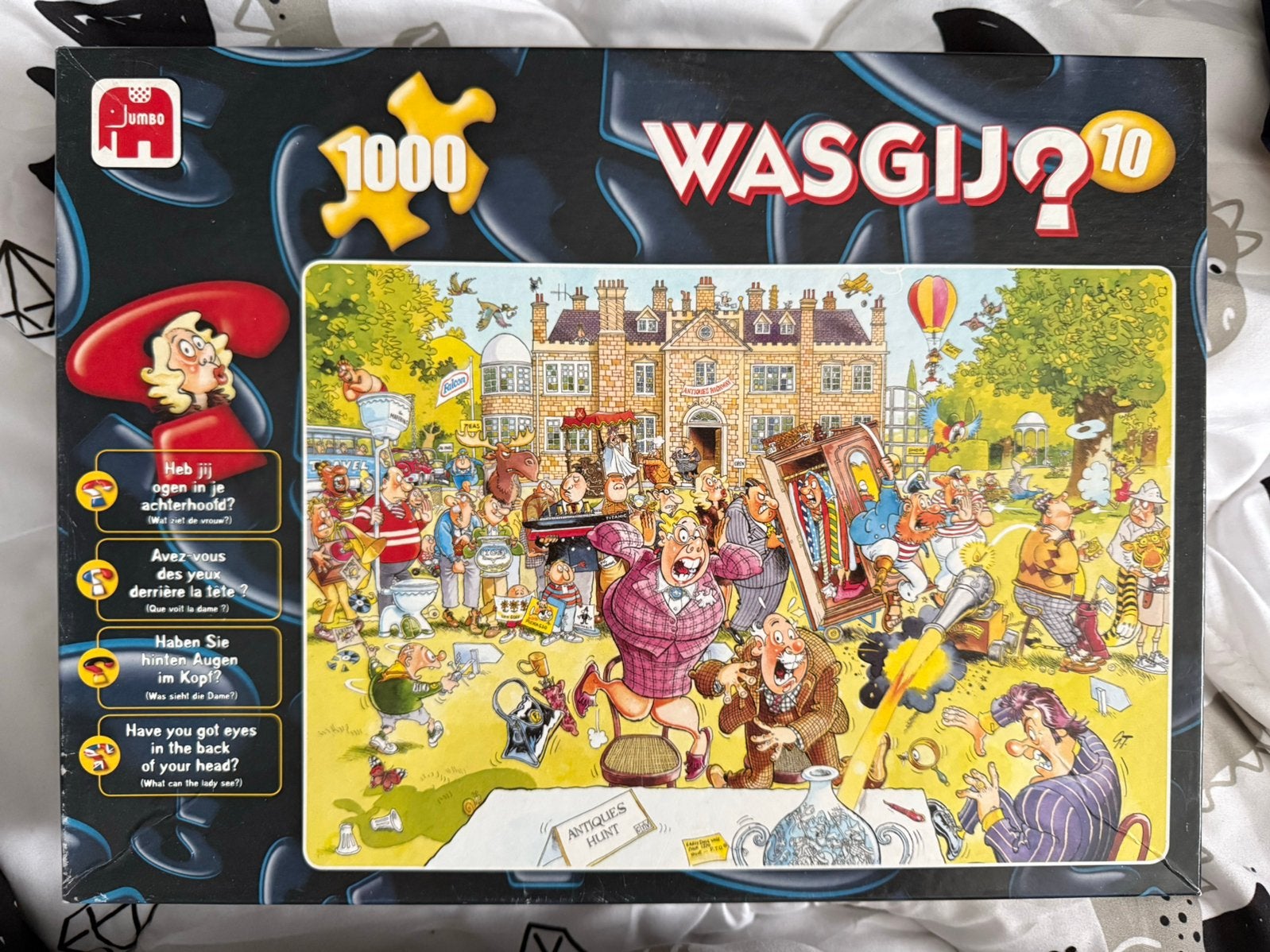 Wasgij 10 puzzel 1000 stukjes, Ophalen, 500 t/m 1500 stukjes, Zo goed als nieuw