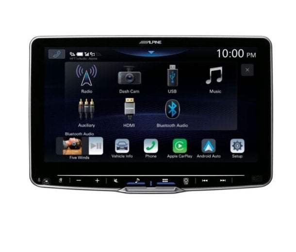 Alpine iLX-F905D Multimediacentrale met Navigatie, Ophalen
