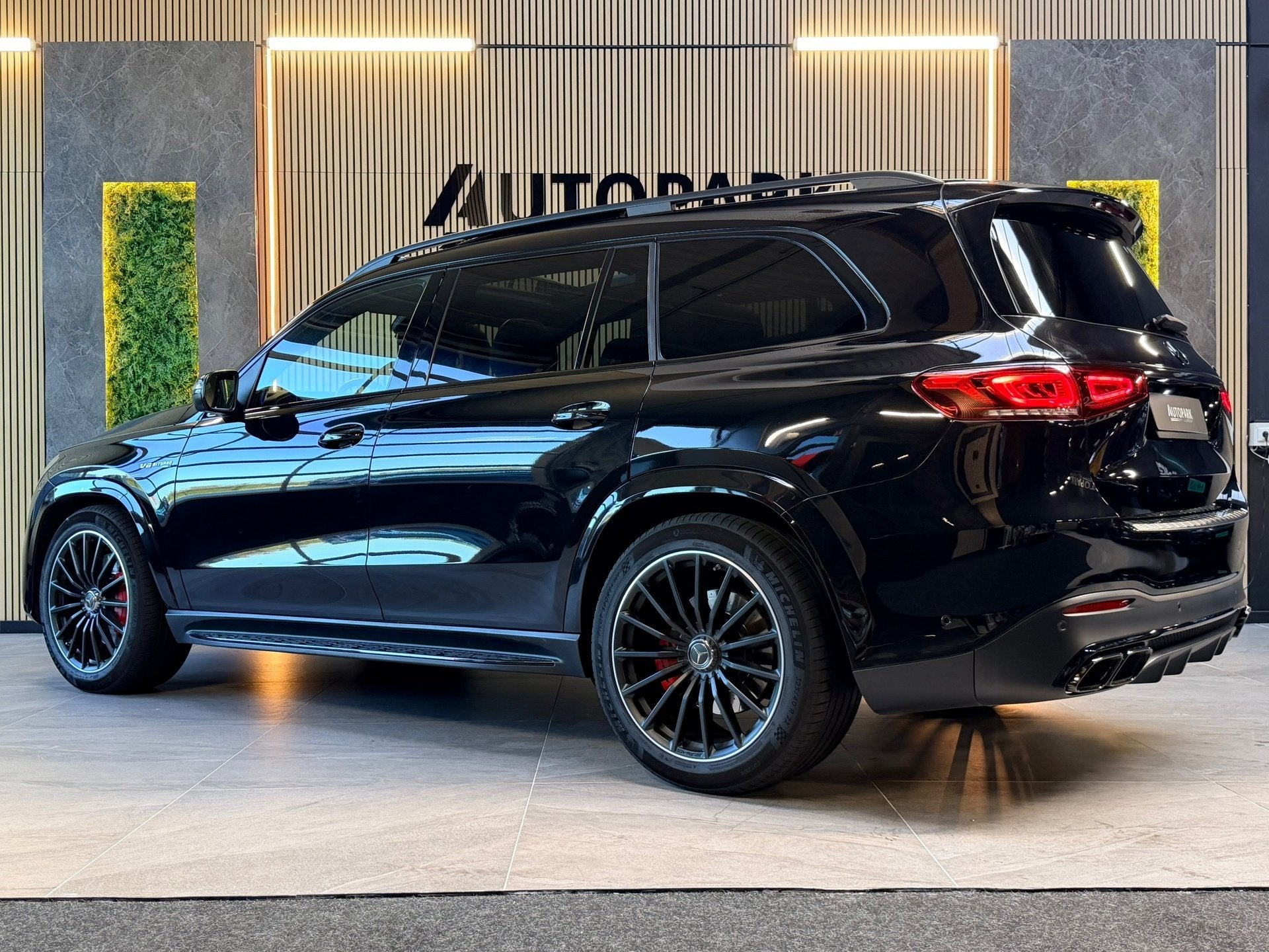 Mercedes-Benz GLS AMG 63 4MATIC+ Premium Plus PANO|BURMESTER, Auto's, Dealer onderhouden, Gebruikt, 7 stoelen, Zwart