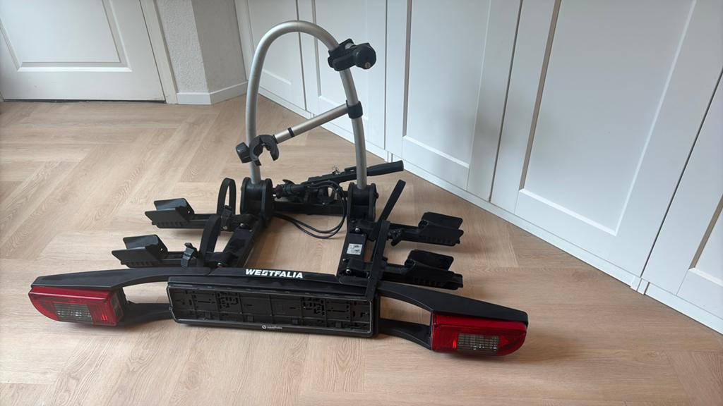 Fietsendrager, Auto diversen, Ophalen, Gebruikt, 2 fietsen, Trekhaakdrager