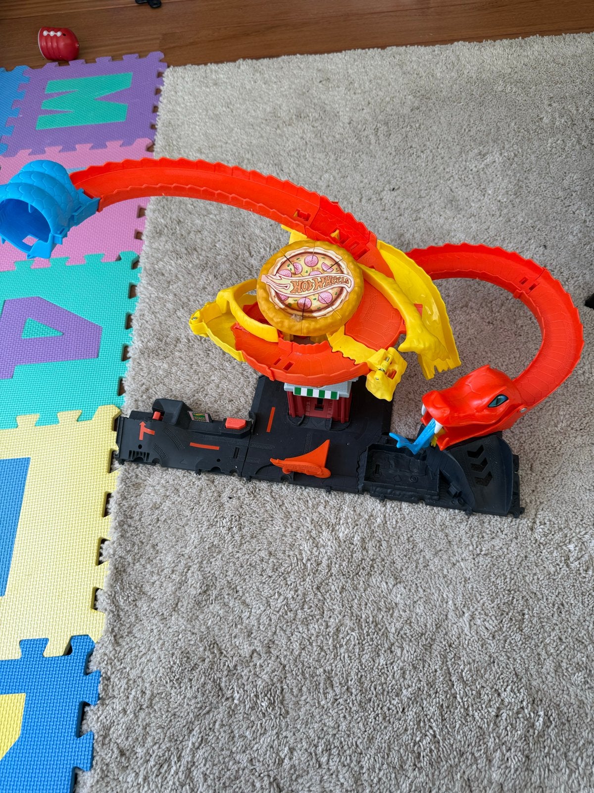 Hot Wheels Slangenaanval Baan, Ophalen, Gebruikt