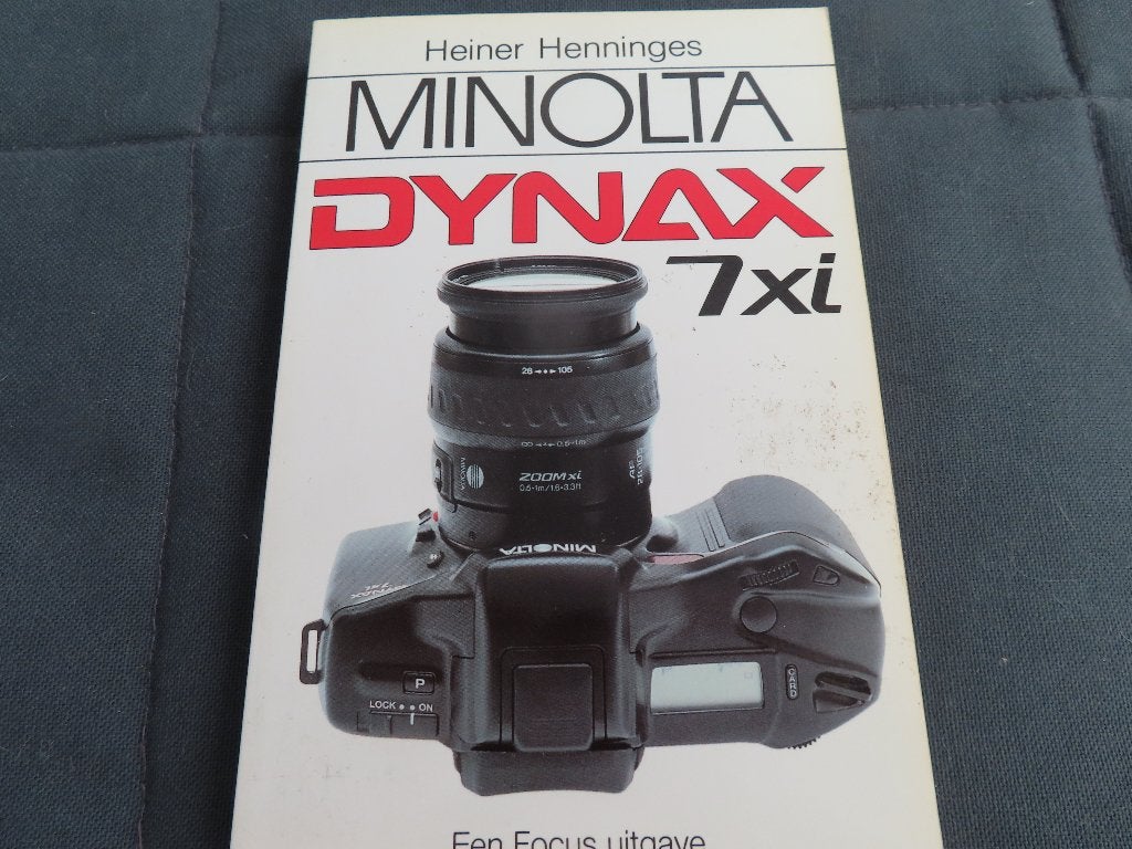 Minolta Dynax canera boek, Ophalen of Verzenden, Zo goed als nieuw, Fotograferen en Filmen
