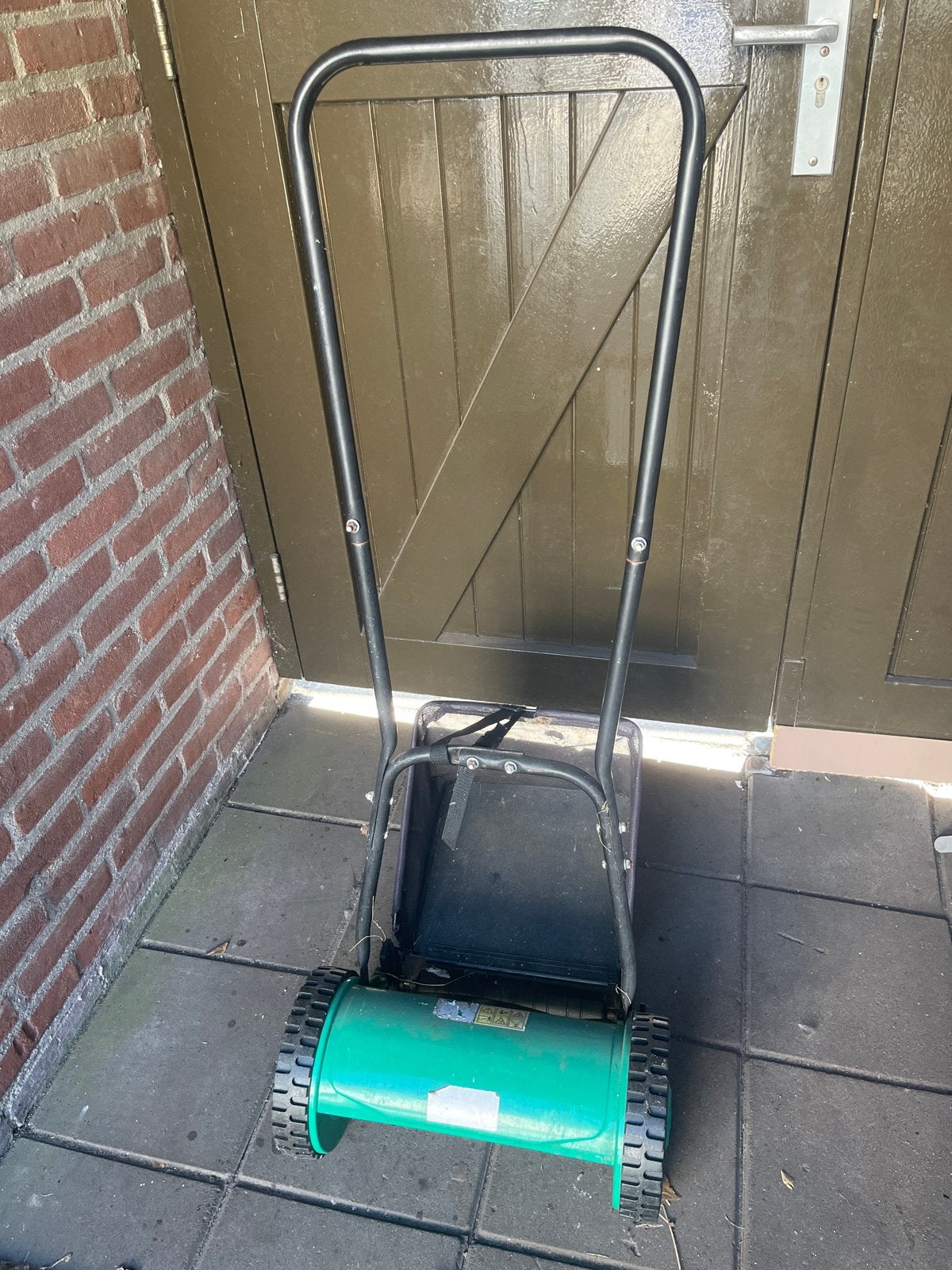 Gratis ophalen: Handgrasmaaier, Ophalen, Gebruikt, Handgrasmaaier, 30 t/m 39 cm