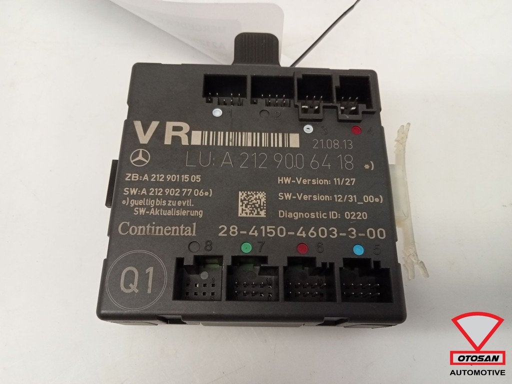 Mercedes C E W204 W212 Portier Module Rechts A2129006418, Gebruikt, Mercedes-Benz AG, Mercedes-Benz, Ophalen of Verzenden