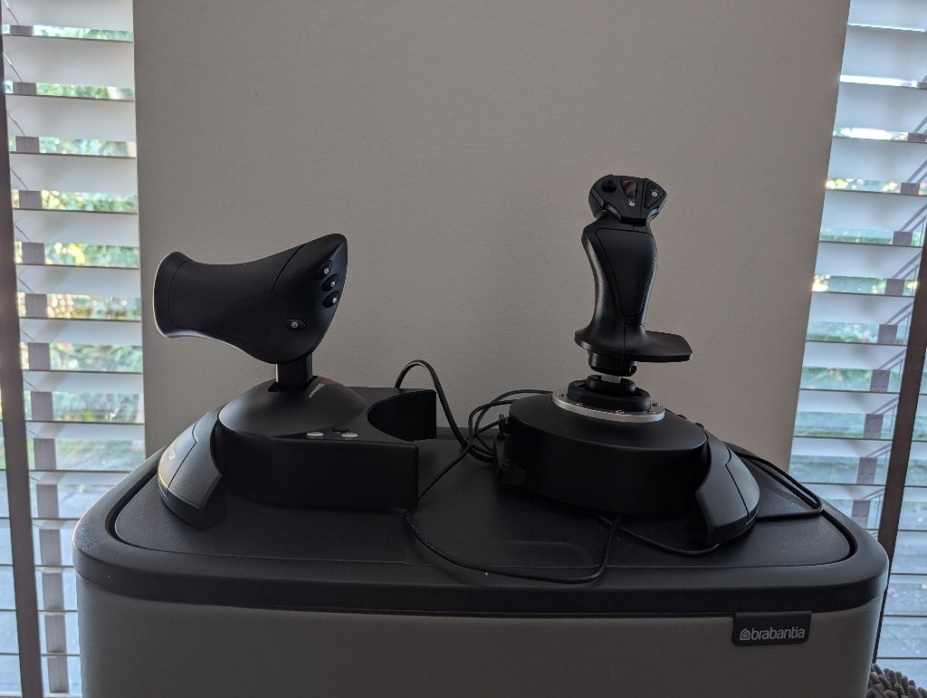 Thrustmaster T-Flight Hotas X Zwart, Ophalen of Verzenden, Zo goed als nieuw, Thrustmaster TCA